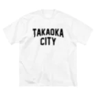 JIMOTOE Wear Local Japanの高岡市 TAKAOKA CITY ビッグシルエットTシャツ