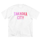 JIMOTOE Wear Local Japanの高岡市 TAKAOKA CITY ビッグシルエットTシャツ