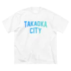 JIMOTOE Wear Local Japanの高岡市 TAKAOKA CITY ビッグシルエットTシャツ