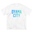 JIMOTOE Wear Local Japanの小山市 OYAMA CITY Big T-Shirt