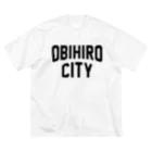 JIMOTOE Wear Local Japanの帯広市 OBIHIRO CITY Big T-Shirt