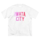 JIMOTOE Wear Local Japanの磐田市 IWATA CITY ビッグシルエットTシャツ