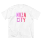 JIMOTO Wear Local Japanの新座市 NIIZA CITY ビッグシルエットTシャツ