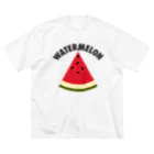 DRIPPEDのWATERMELON 扇形 ビッグシルエットTシャツ