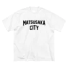 JIMOTO Wear Local Japanの松阪市 MATSUSAKA CITY ビッグシルエットTシャツ