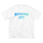 JIMOTO Wear Local Japanの松阪市 MATSUSAKA CITY ビッグシルエットTシャツ