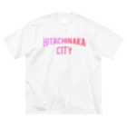 JIMOTO Wear Local Japanのひたちなか市 HITACHINAKA CITY ビッグシルエットTシャツ