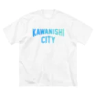 JIMOTO Wear Local Japanの川西市 KAWANISHI CITY Big T-Shirt