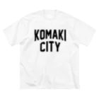 JIMOTO Wear Local Japanの小牧市 KOMAKI CITY Big T-Shirt
