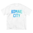 JIMOTO Wear Local Japanの小牧市 KOMAKI CITY ビッグシルエットTシャツ