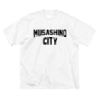 JIMOTO Wear Local Japanの武蔵野市 MUSASHINO CITY Big T-Shirt