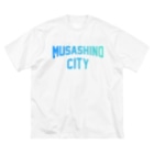 JIMOTO Wear Local Japanの武蔵野市 MUSASHINO CITY Big T-Shirt