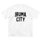 JIMOTOE Wear Local Japanの入間市 IRUMA CITY ビッグシルエットTシャツ