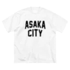 JIMOTOE Wear Local Japanの朝霞市 ASAKA CITY ビッグシルエットTシャツ