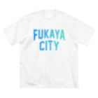 JIMOTOE Wear Local Japanの深谷市 FUKAYA CITY Big T-Shirt