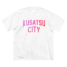 JIMOTOE Wear Local Japanの草津市 KUSATSU CITY Big T-Shirt