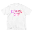 JIMOTO Wear Local Japanの草津市 KUSATSU CITY ビッグシルエットTシャツ