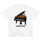 DRIPPEDのGRANDPIANO-グランドピアノ- ビッグシルエットTシャツ