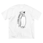 oshi_animalのオーサマペンギン推し ビッグシルエットTシャツ