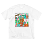 cementmilk WEBショップの毎日イラストセレクション No.002 ビッグシルエットTシャツ