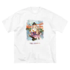 はにわのわの【タロットカード×埴輪】THE EMPRESS/女帝 ビッグシルエットTシャツ