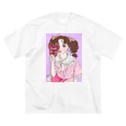 Pinkpopのピンクだらけの女の子 Big T-Shirt