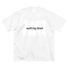 蟹江西公園のw(t)alking d(h)ead ビッグシルエットTシャツ