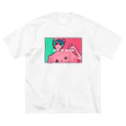 美好よしみのGAME GIRL ビッグシルエットTシャツ