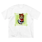 猫雑貨さんちこの猫プリンちゃんクリスマスver ビッグシルエットTシャツ