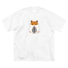 KAMAP ＆ Ricaの【KAMAP】ゴルハムちゃんとおっきなヒマ種 Big T-Shirt