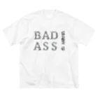 SANKAKU DESIGN STOREのからくりナットでBAD ASS! ビッグシルエットTシャツ