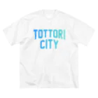 JIMOTOE Wear Local Japanの鳥取市 TOTTORI CITY Big T-Shirt