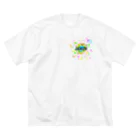 himephoneの弾けろOKAYAMA-JAKEN- ビッグシルエットTシャツ