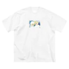 さやひよの宝箱の冬景色 ビッグシルエットTシャツ