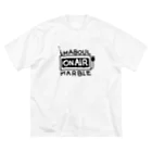 マブマブ屋のオンエアランプ（英）ver. ビッグシルエットTシャツ