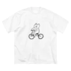 けちゃっぷごはんのお店のサイクリングねこ Big T-Shirt