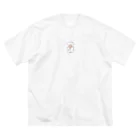 はるきちのLITTLE WHITE BEARS(もぐもぐ） Big T-Shirt