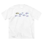 けけけの魚のホッネ ビッグシルエットTシャツ