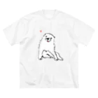 ふくふく商店の長沢芦雪「あの犬」芦雪の落款入り ビッグシルエットTシャツ