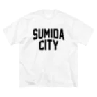 JIMOTOE Wear Local Japanの墨田区 SUMIDA CITY ロゴブラック Big T-Shirt