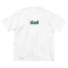 udawakaのお父さん（dad) ダッド ビッグシルエットTシャツ
