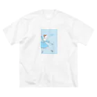 YUKOのバレエ ビッグシルエットTシャツ