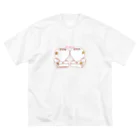 Draw freelyのおもち　ぴったんこ Big T-Shirt