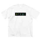 arogi_shopのarogi　スタッフTシャツ グラデロゴ Big T-Shirt