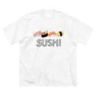 Sugar Ginger CookieのSUSHI. ビッグシルエットTシャツ