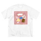 inko andの洗濯物 ビッグシルエットTシャツ