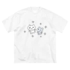 ねずみさんのブティックのきらきらのいきもの ビッグシルエットTシャツ