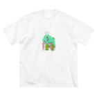 Mirai Gotoのdepressed yeti (dizziness) ビッグシルエットTシャツ