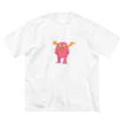 Mirai Gotoのdepressed yeti (hyperacusis) ビッグシルエットTシャツ