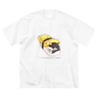 はちわれくりーむのおやすみおこげちゃん〜たまご〜寿司 ビッグシルエットTシャツ